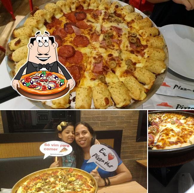 Escolha pizza no Pizza Hut