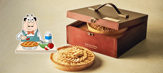 Dive into the sweet nostalgia with Tarte Aux Pommes