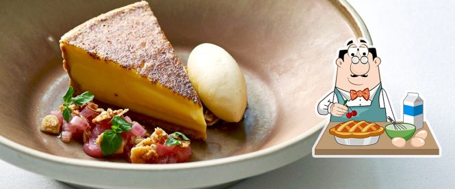 Take a slice of this royal custard tart from London, the UK