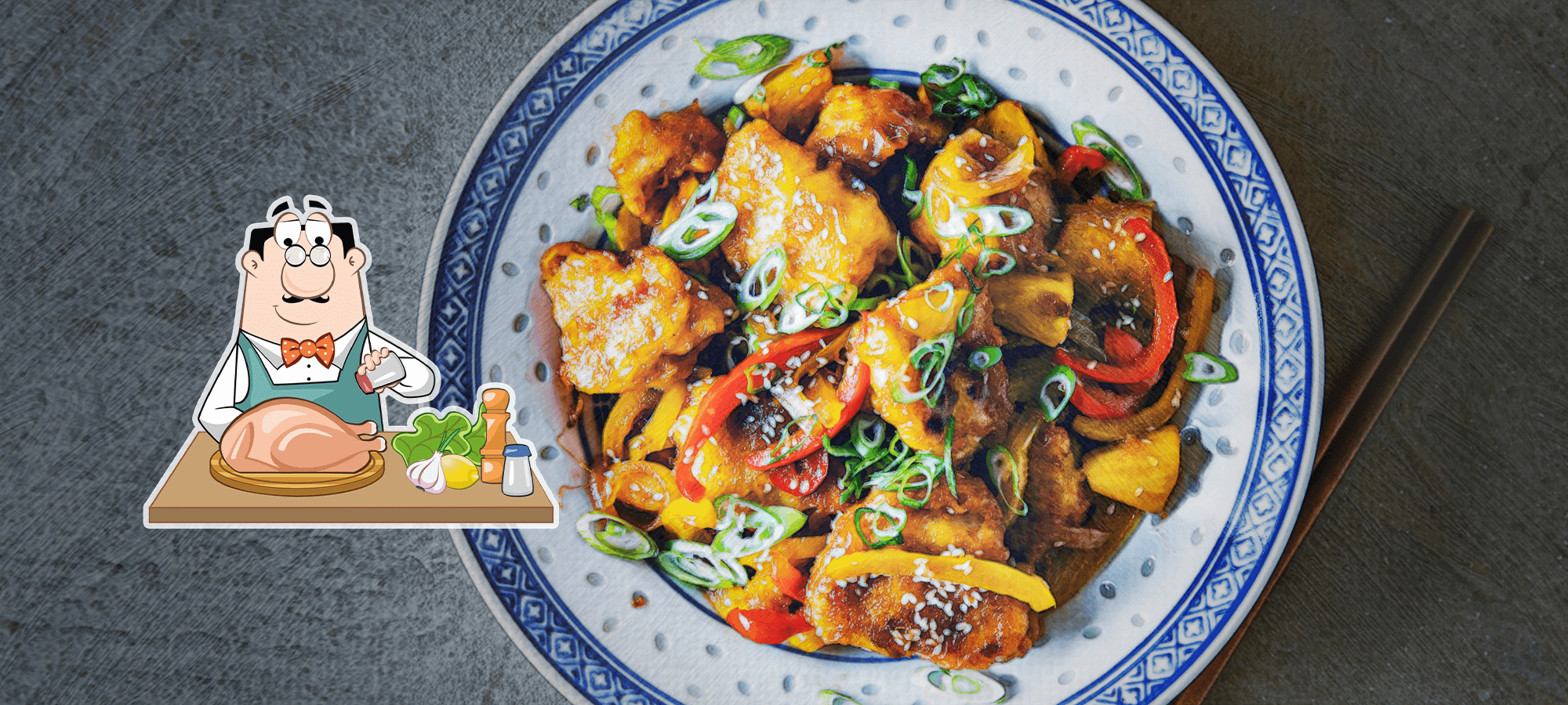 Sweet & Sour Chicken by Chef Kwangi Chan