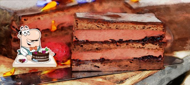 Smooth Raspberry Ganache Cake by Galway Chocolatiers