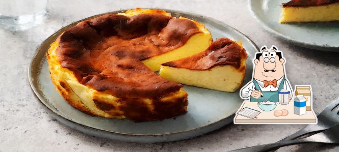 Creamy Basque Cheesecake to Brighten Up the Festive Table
