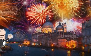 Redentore 2024: spectacular fireworks festival in Venice, Italy