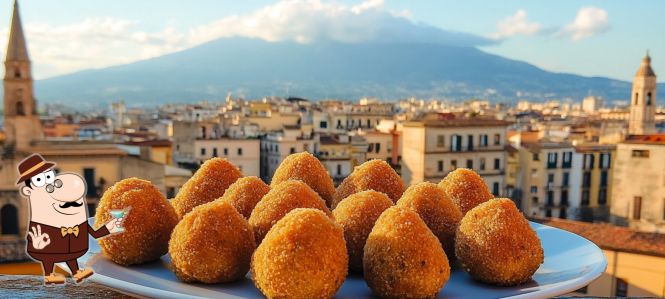 Comida siciliana nos melhores restaurantes de Catânia, Itália