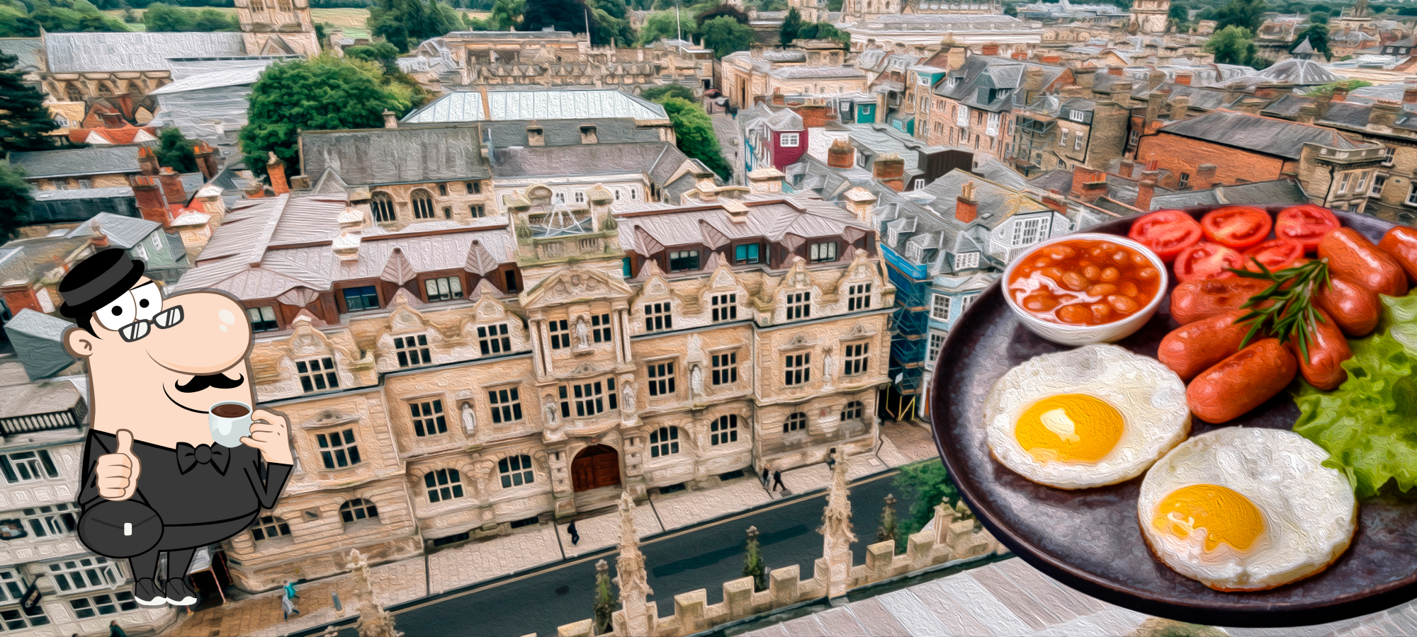 A guide to a traditional English breakfast in Oxford
