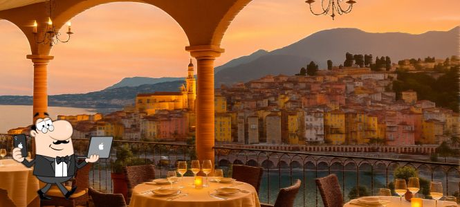 Places to visit and eat in Menton, France