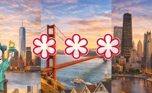 The global cities with the highest concentration of Michelin Stars: the USA