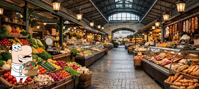 7 best city food markets in the world where you actually eat well