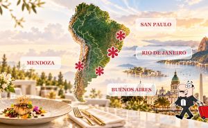 South American destinations with the most Michelin-starred restaurants