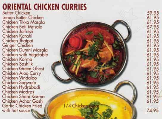 Menu at My Diners Beachfront restaurant, Durban, 139 Lower Drive Marine