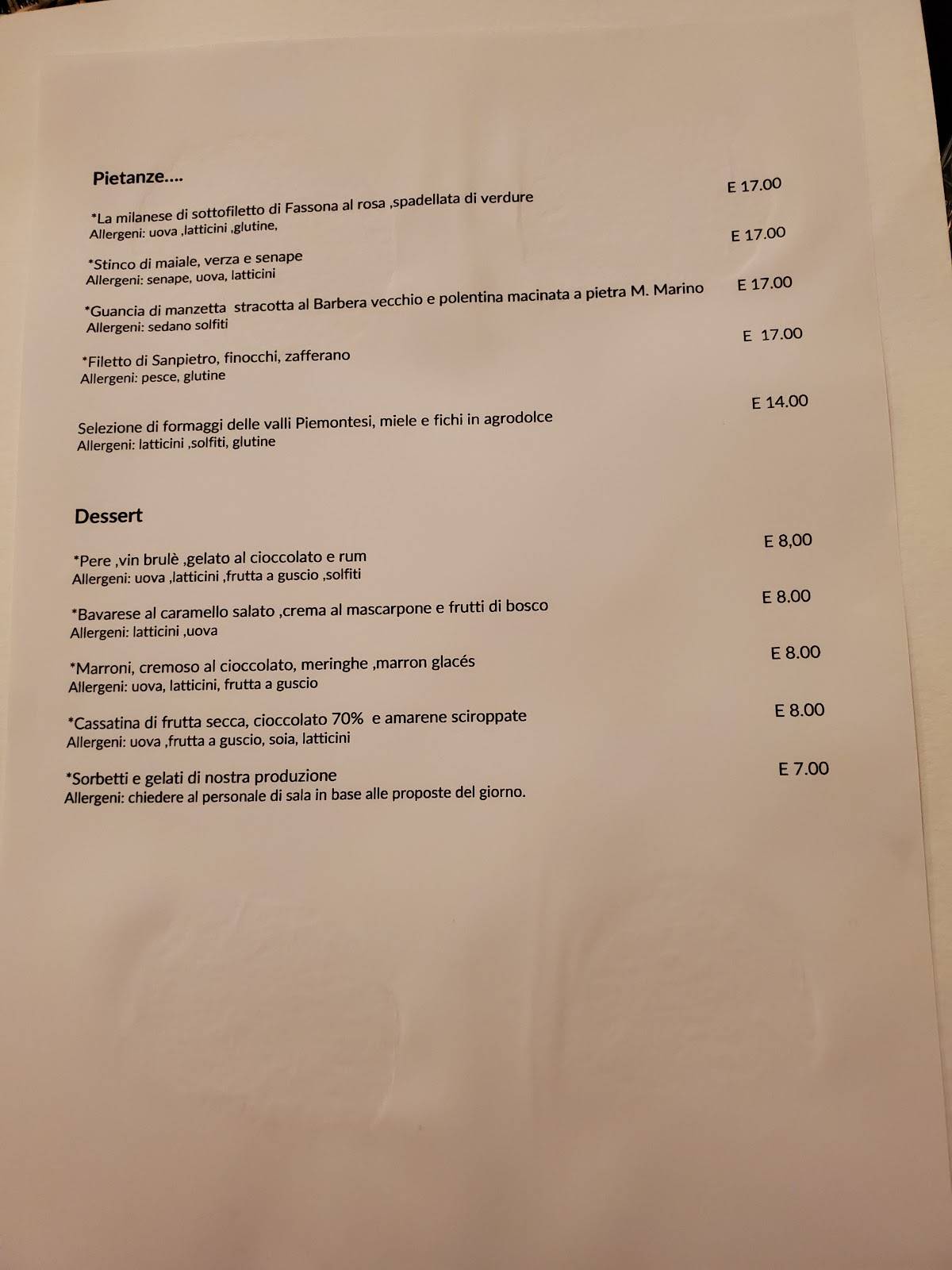 ristorante pizzeria onorio e donatella