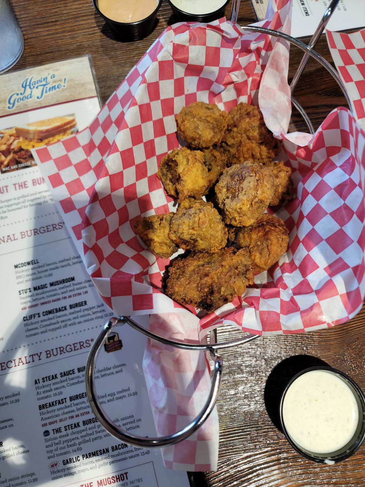 Menu at Mugshots Grill and Bar Olive Branch, MS, Olive Branch