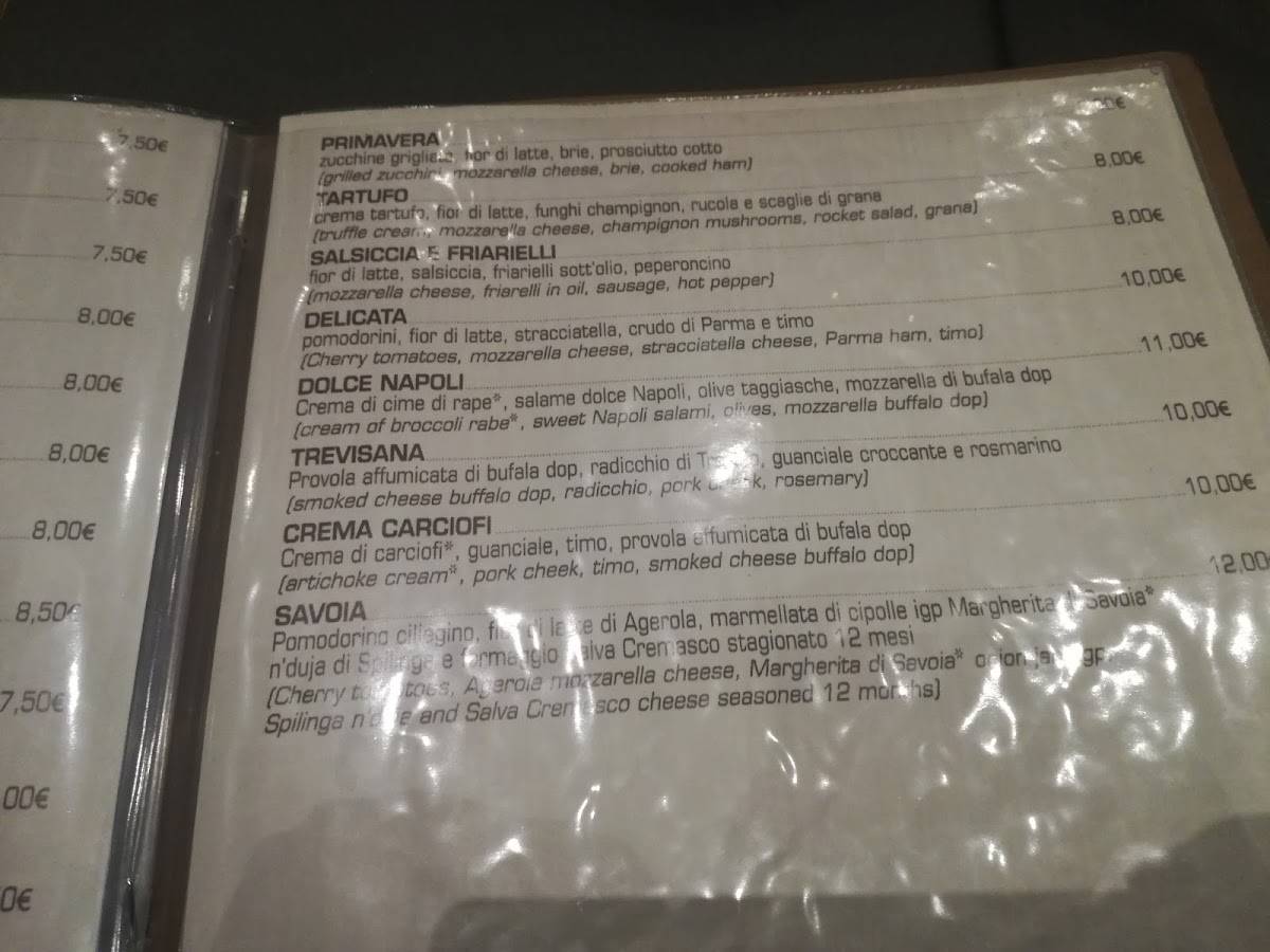 pizzeria trieste al civico sei
