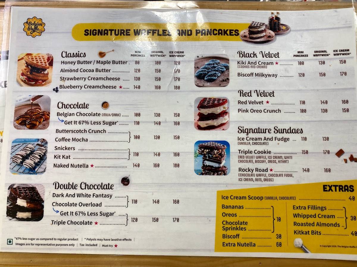Menu at Whatta Waffle! Jamnagar, Jamnagar