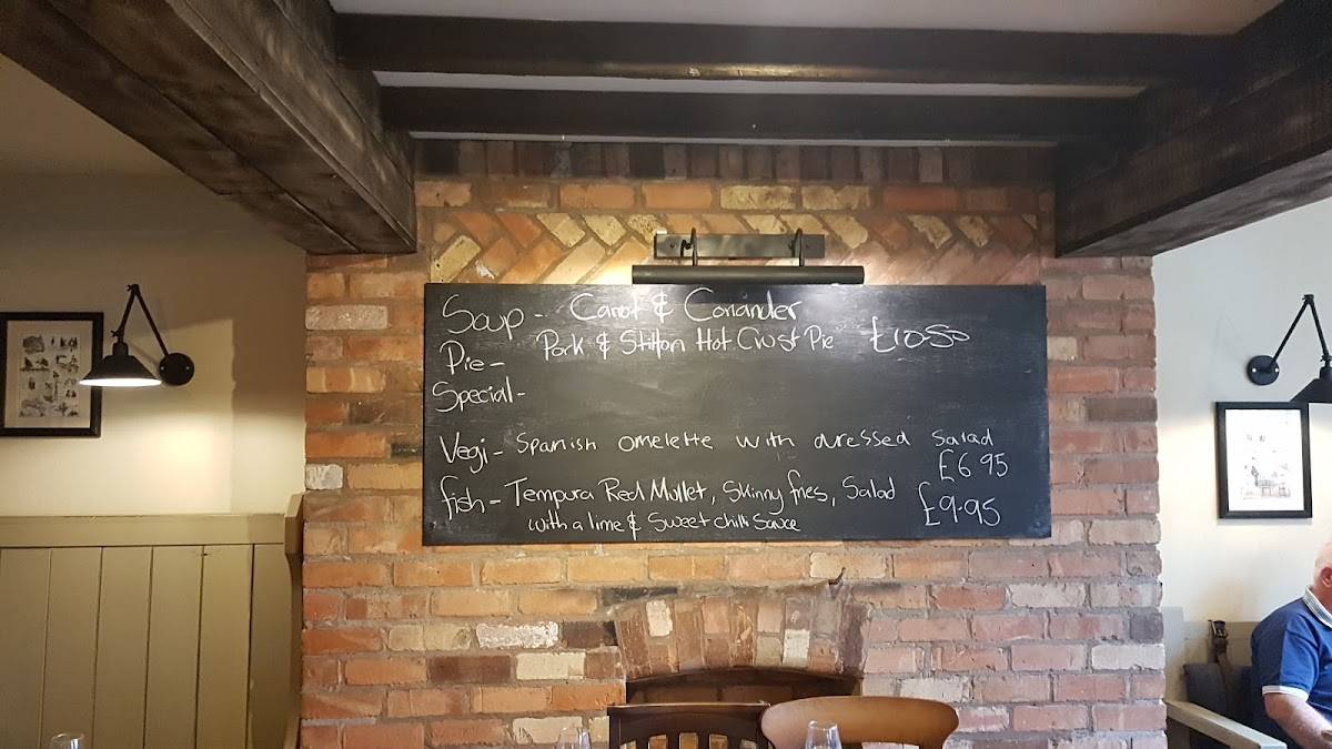Menu at Anchor Inn Hathern pub & bar, Loughborough, 74 Loughborough Rd