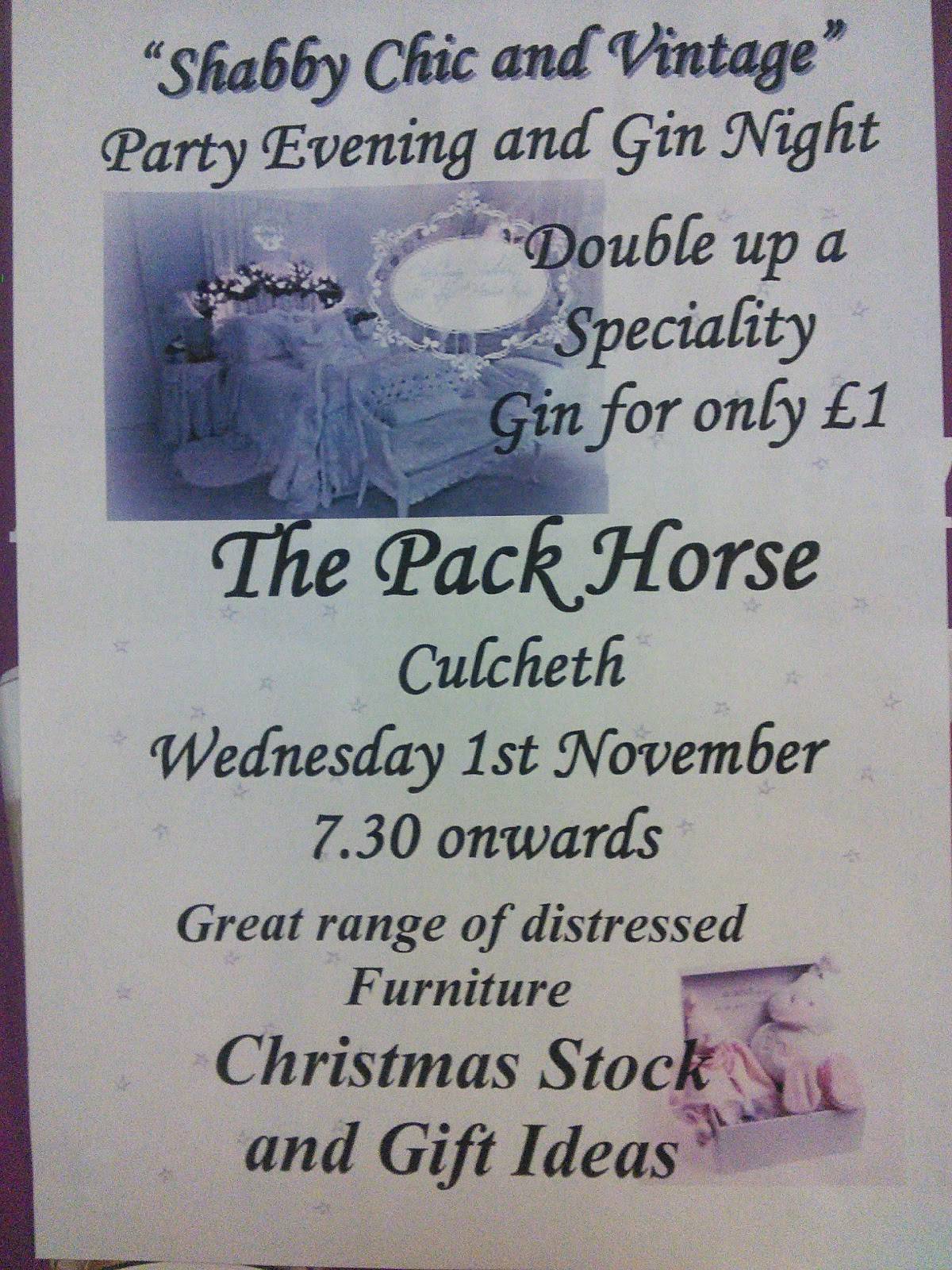 Menu at The Pack Horse Inn pub & bar, Warrington