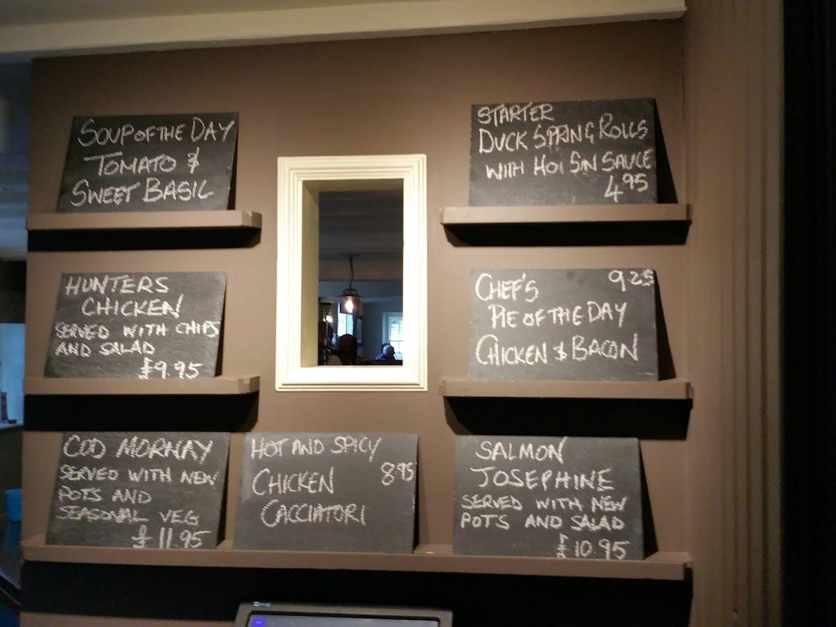 Menu at Anchor Inn Hathern pub & bar, Loughborough, 74 Loughborough Rd