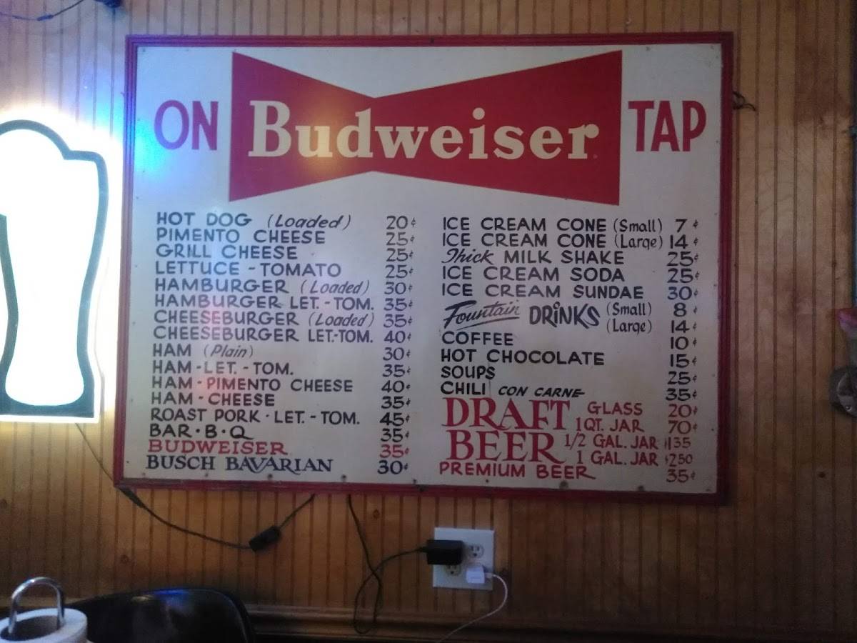 Menu at Circle Fountain pub & bar, Florence