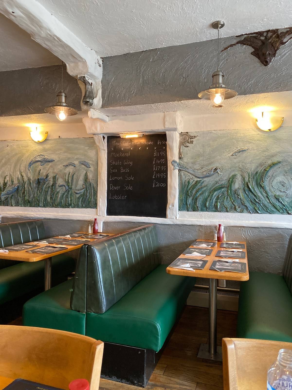 Menu at Platters restaurant, Plymouth, 12 The Barbican