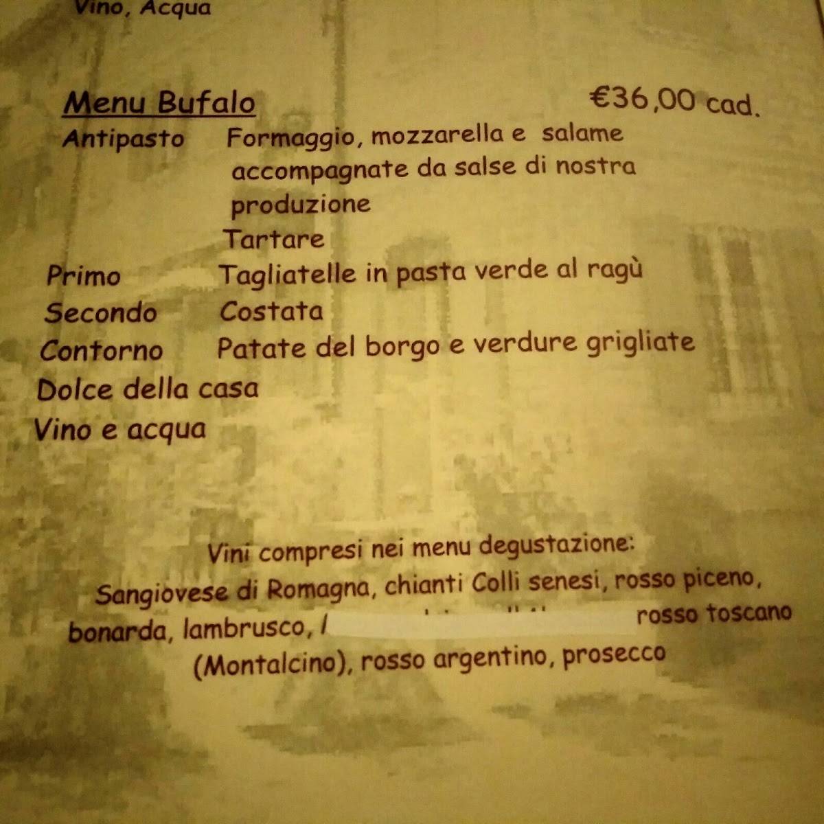osteria del borgo carrù menu