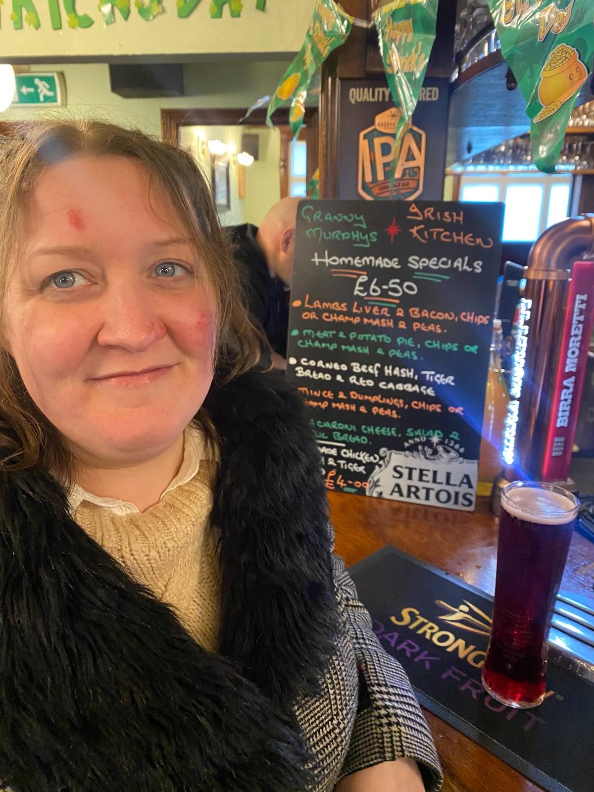 Menu at Scruffy Murphys pub & bar, Blackpool