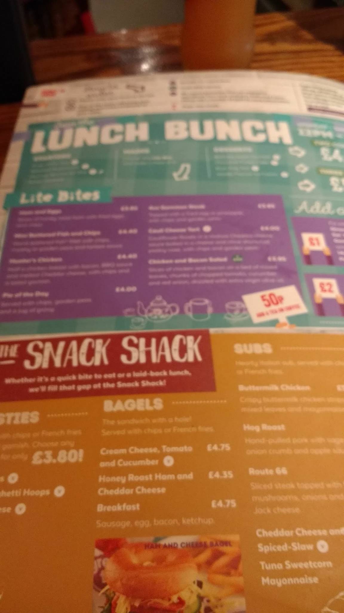 Menu at Eight Towers pub & bar, Widnes