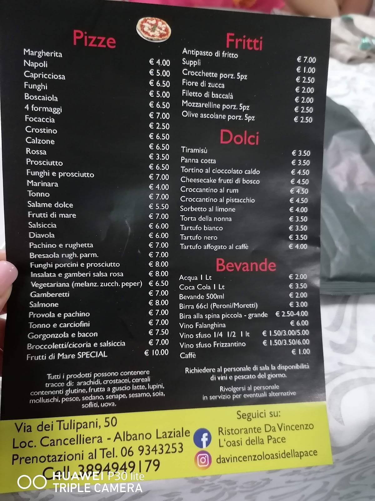 da vincenzo l'oasi della pace