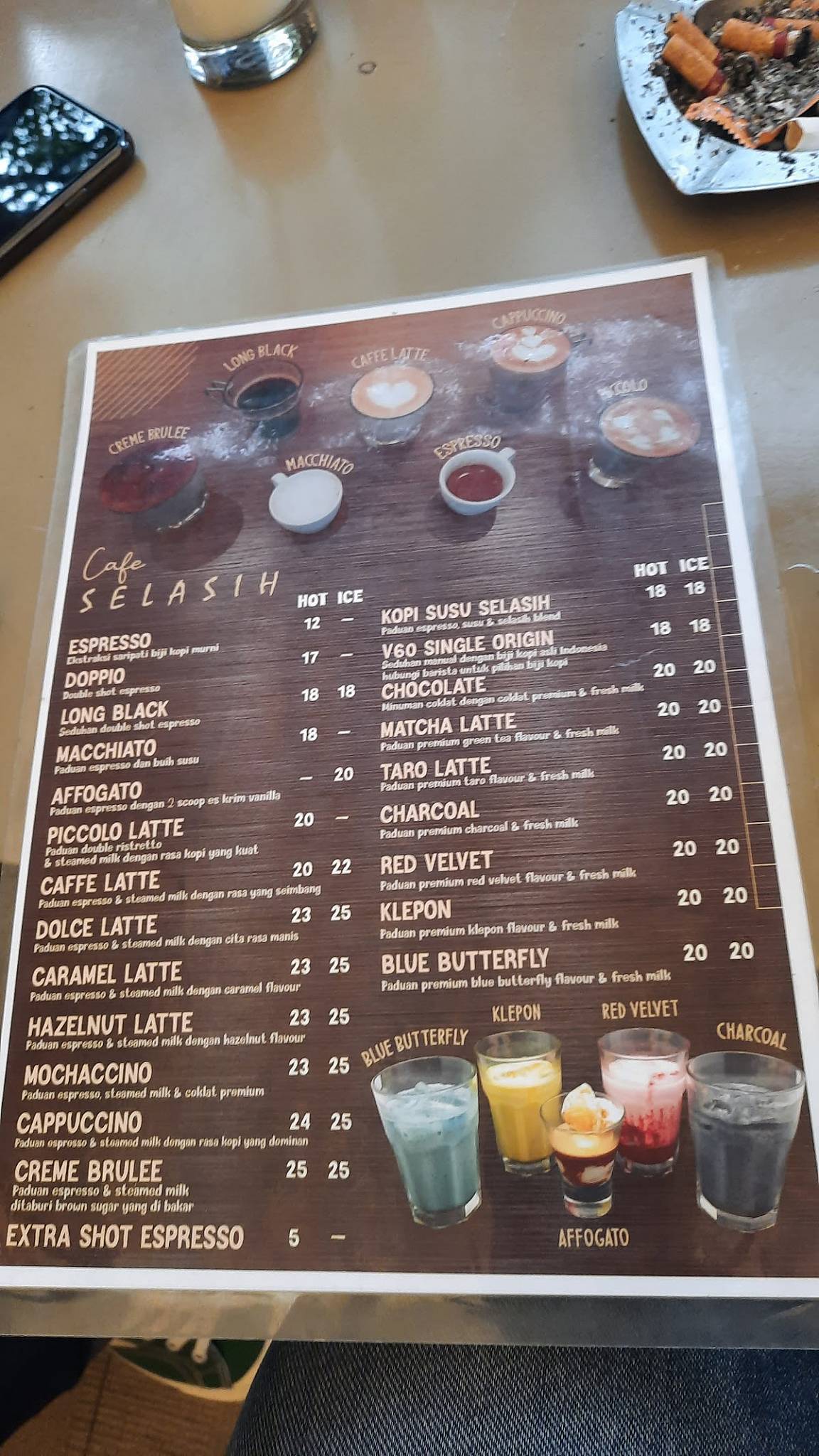 Menu at Kedai Selasih cafe, Bandung, Jl. Cikutra Baru VI No.34