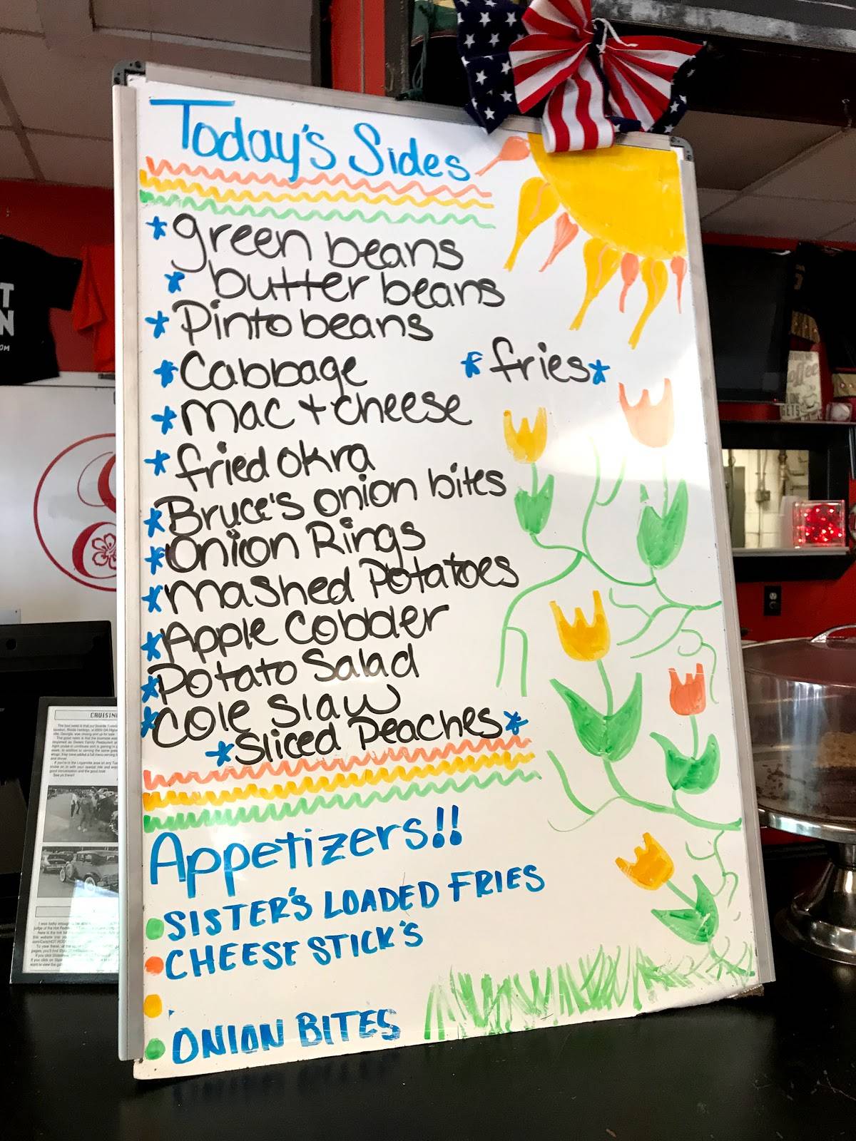 Menu at Sister's Family Restaurant, Loganville, GA20
