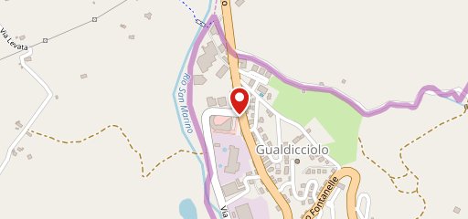 02 San Marino Gualdicciolo sulla mappa