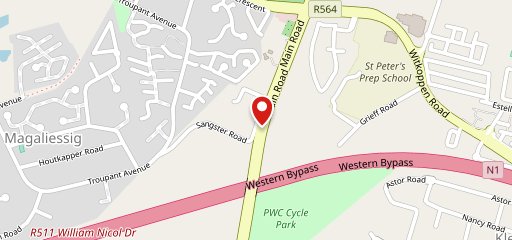 1 sangster Road blue heaven Bryanston sur la carte