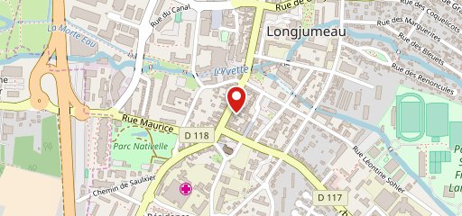 111 rue François Mitterrand à Longjumeau sur la carte