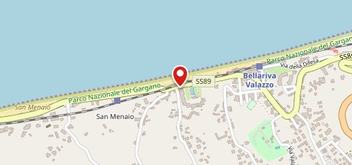 2001 Beach stabilimento balneare sulla mappa