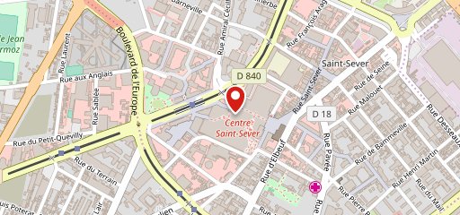 231 East Street Saint Sever Rouen sur la carte