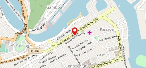 4 Estações Pizzaria no mapa