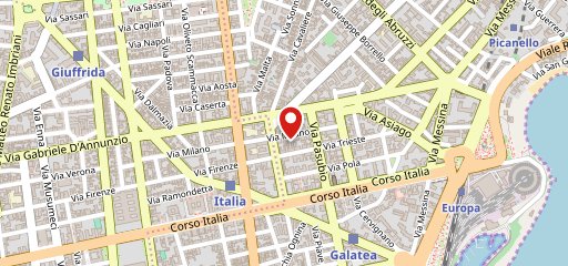 5 Panetti pizzeria da asporto sulla mappa