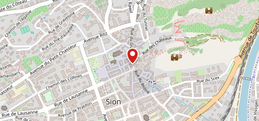 505 Alt.Sion sur la carte