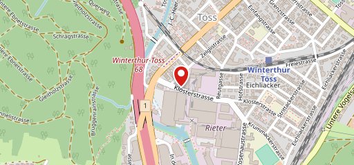 6a plus - Kletterhalle Winterthur sulla mappa