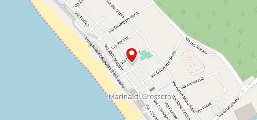 7 e 17 Beach Bar sulla mappa