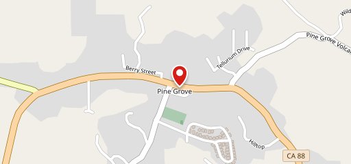 Map of 88 Giant Burgers to Go, Pine Grove