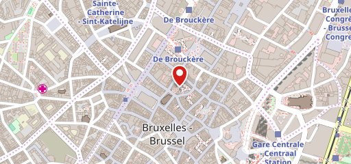 8tea5 Brussels sur la carte