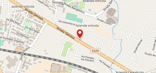 Pizzeria d'Asporto 9-3/4 sulla mappa