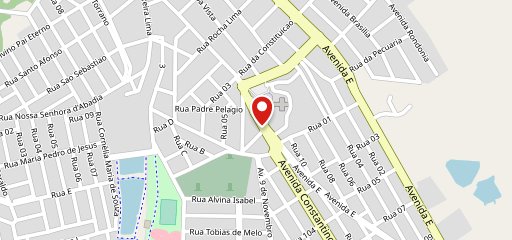 A Brasileira Restaurante no mapa