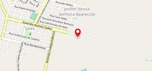 A Casa da Pizza no mapa