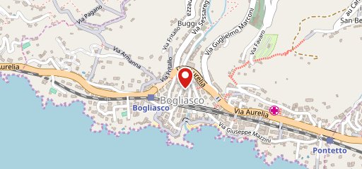 A Creperia de Bogiasco sulla mappa