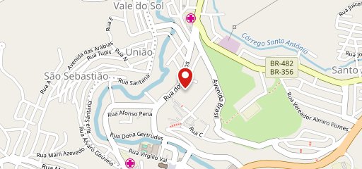 Divina Porção Delivery no mapa