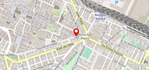 Ristorante "A Mangiare" sur la carte