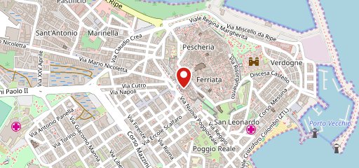 Trattoria A' ra gghiazza cucina tipica sulla mappa