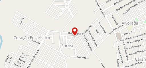 Saborosa Pizzas Delivery no mapa