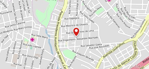 A Senhora Arábia Guarulhos no mapa